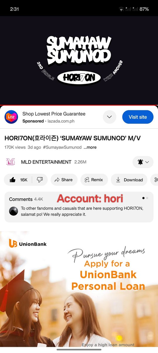 ~entry no. 83

#SumayawSumunod #HORI7ON #호라이즌  
#HORI7ON_KIM <a href="/HORI7ONofficial/">HORI7ONofficial</a> 
<a href="/HORI7ON_twt/">HORI7ON member</a>
