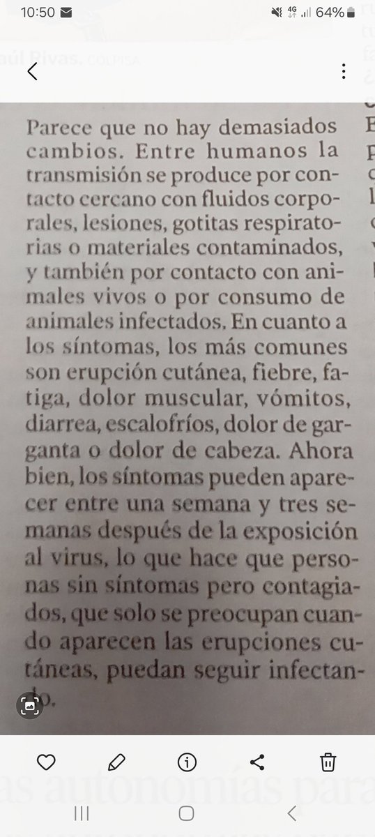 Ahora que ya sale mucha gente a hablar de MPox os comparto esta entrevista con un Catedrático de Microbiología de la Universidad de Salamanca.