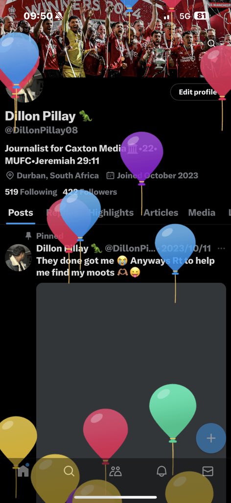 Dillon Pillay 🐅 tweet media