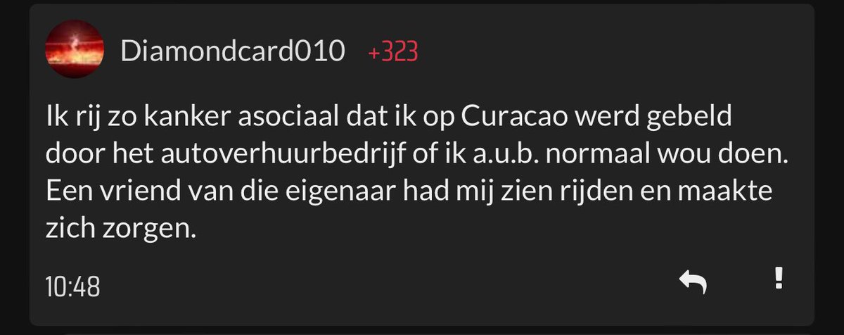 IK RIJ ZO KANKER ASOCIAAL -