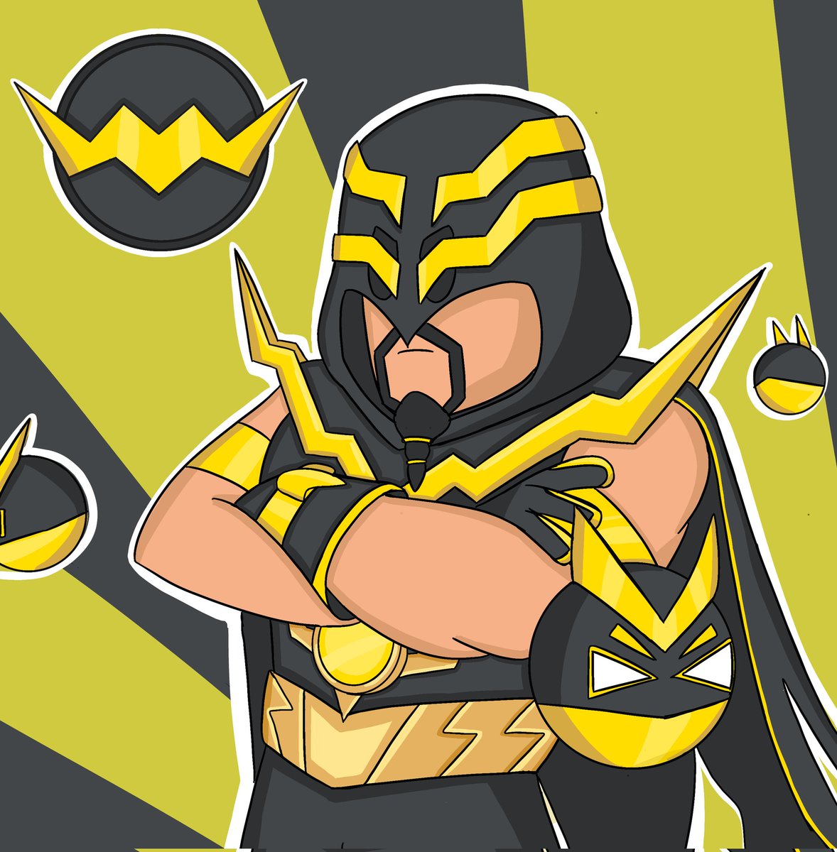 Thedarknin65963's tweet photo. My first sumbission for supercell MAKE: Grom Bolt
Vote here: https://t.co/nZxss8JfUA https://t.co/PfTlVdBJRY