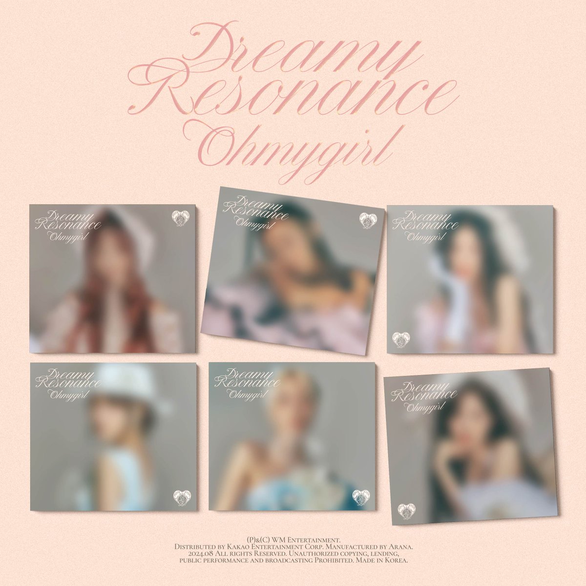 MAKESTARCORP on X: "#오마이걸 (#OHMYGIRL) 💿 오마이걸 (OH MY GIRL) 미니 10집 [Dreamy  Resonance] (Digipack) - PRE-ORDER OPEN 💿 ❣지금 바로 메이크스타에서 만나보세요❣ ❣CHECK IT  OUT RIGHT NOW ON MAKESTAR❣ PURCHASE LINK