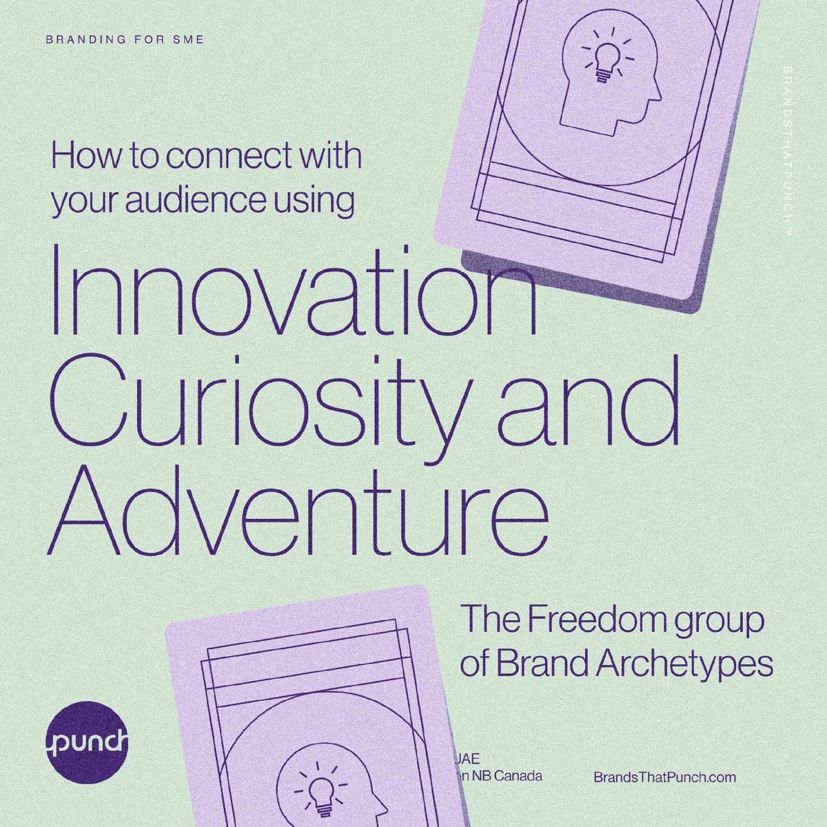 punch_em's tweet photo. Is your brand all about being free, adventurous, innovative?
Then it’s time to embrace the Freedom group of brand archetypes.

Discover how these archetypes can transform your brand:
→
https://t.co/A5mRCKmseW https://t.co/Q3qZ5lgUa4