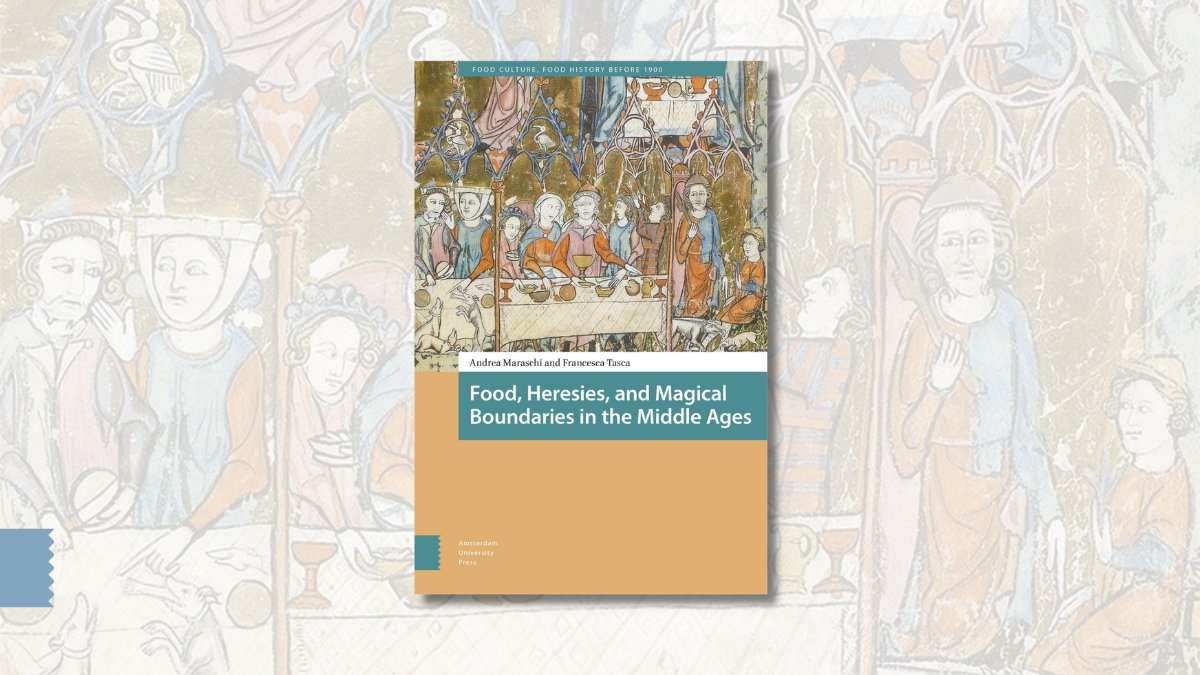 Andrea Maraschi (@andrea_maraschi) on Twitter photo OUT NOW! For <a href="/AmsterdamUPress/">Amsterdam Univ Press</a>
“Food, Heresies, and Magical Boundaries in the Middle Ages” #medievaltwitter #academictwitter OUT NOW! For <a href="/AmsterdamUPress/">Amsterdam Univ Press</a>
“Food, Heresies, and Magical Boundaries in the Middle Ages” #medievaltwitter #academictwitter