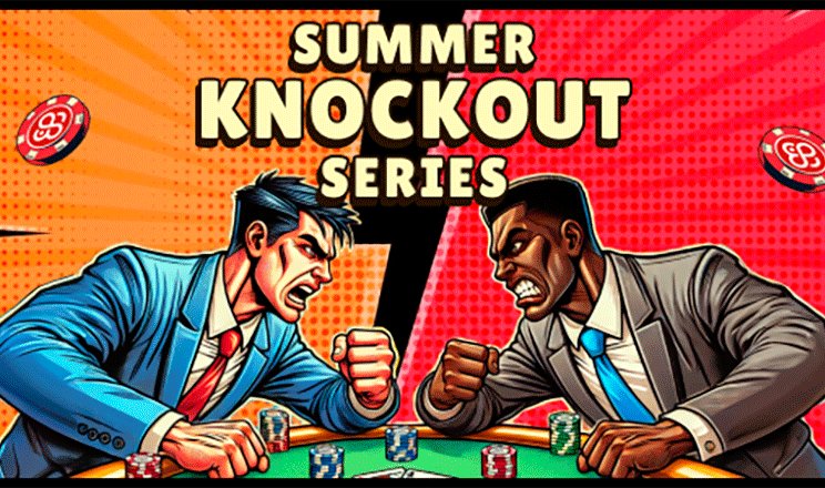 Pawbuis's tweet photo. 🎉 CoinPoker Summer Knockout Series (SKOS) is here! 

From August 18-25, play for a share of $500,000 in guaranteed prizes across 75 tournaments! 🏆

Buy-ins from ₮1 to ₮5,000
Prizes from $75 to $175,000
Classic &amp; bounty events

Join the action now!
#pokerlife #coinpoker https://t.co/aBXoCrKpgh