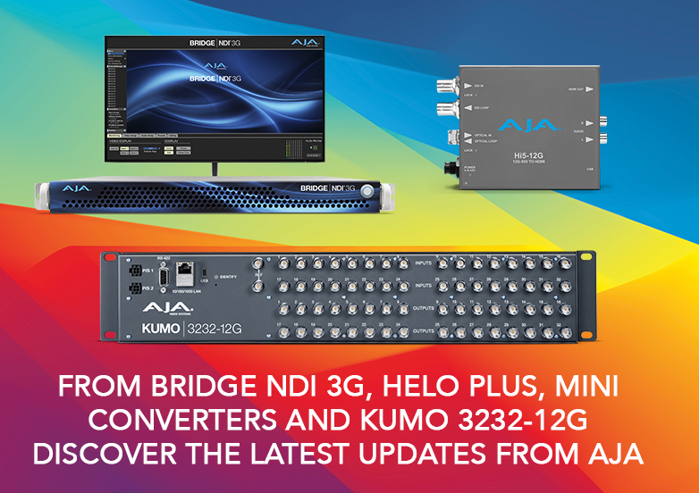 DigiBox (@digi_box) on Twitter photo From enhancements to the powerful BRIDGE NDI 3G 1RU gateway to updates for KUMO routers, Desktop Software, HELO Plus and the popular Hi5-12G mini converters, discover the latest new software and firmware available from <a href="/AJAVideo/">AJA Video Systems</a>.
digi-box.co.uk/discover-the-l…
#avtweeps #ProAV #AVoIP From enhancements to the powerful BRIDGE NDI 3G 1RU gateway to updates for KUMO routers, Desktop Software, HELO Plus and the popular Hi5-12G mini converters, discover the latest new software and firmware available from <a href="/AJAVideo/">AJA Video Systems</a>.
digi-box.co.uk/discover-the-l…
#avtweeps #ProAV #AVoIP