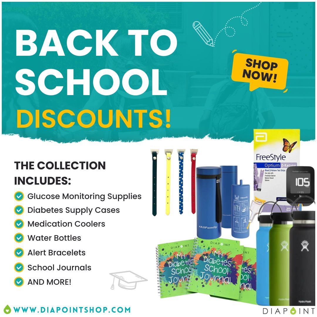 🎒Check out our Back-to-School collection and enjoy limited-time discounts! -> buff.ly/3Ytu38d

Find everything your child needs, including:
✅ Glucose Monitoring Supplies
✅ Diabetes Supply Cases
✅ Medication Coolers
✅ and more!

#backtoschool #diabetescare