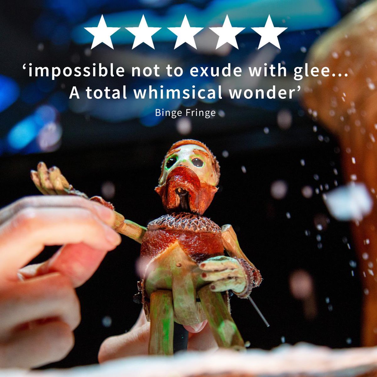 It is another beautiful 🌟🌟🌟🌟🌟, this time from <a href="/bingefringemag/">Binge Fringe Magazine</a>! 
Thank you 💚

Read the full review here: buff.ly/4dHtJa7

Entering our final weekend here in Edinburgh….just 3 chances left to catch #Breathe… 

Come exude glee with us 🙌

🎟️ pleasance.co.uk/event/breathe