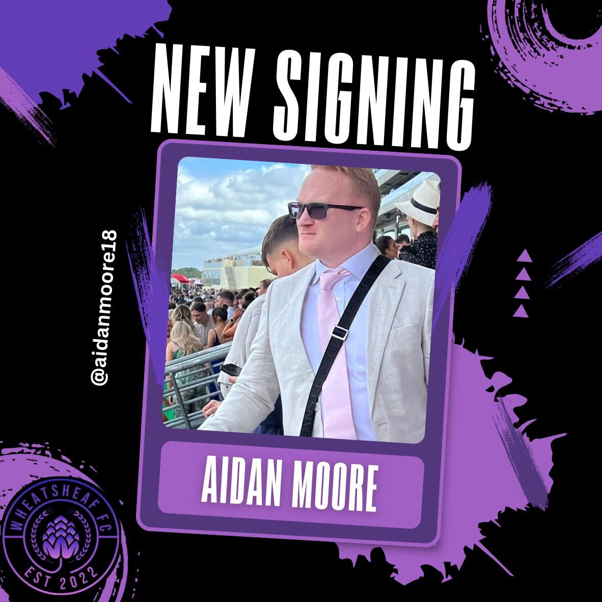 TheWheatyFC's tweet photo. The club are delighted to announce the signing of experienced goalkeeper Aidan Moore, who will provide cover throughout the season.

#MooreMooreMoore 
#Stokesy https://t.co/2S90nudoiP