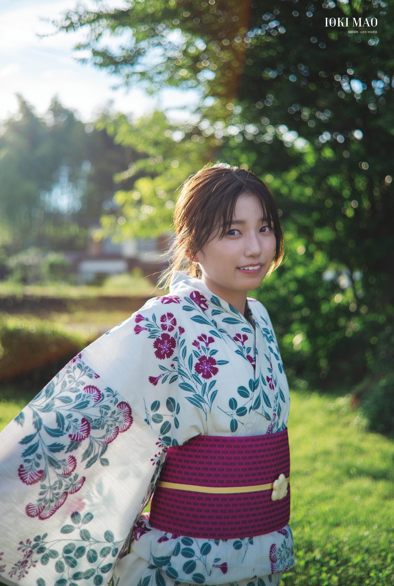 ☆乃木坂46☆五百城茉央 浴衣2024 July 温 2024 生写真 1