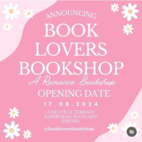 Sara-Jade Virtue (@bookminxsjv) on Twitter photo If you're not on 'the gram' you might not have heard there's a brand new ROMANCE #RespectRomFic #ChooseBookshops, #BookLoversBookshop, opening in Edinburgh tomorrow..
Read <a href="/TheScotsman/">The Scotsman</a> piece about it here: scotsman.com/regions/edinbu….
I can't blooming WAIT to visit next month... If you're not on 'the gram' you might not have heard there's a brand new ROMANCE #RespectRomFic #ChooseBookshops, #BookLoversBookshop, opening in Edinburgh tomorrow..
Read <a href="/TheScotsman/">The Scotsman</a> piece about it here: scotsman.com/regions/edinbu….
I can't blooming WAIT to visit next month...