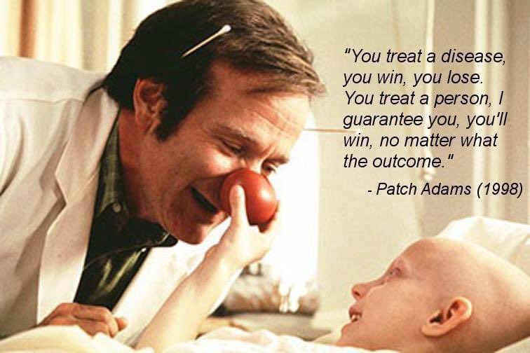#PatientCare Engaging patients to their interests and motivations is a win-win.  A smile and engagement are good tools too.  #PediatricSurvivir David had therapists like this! Water guns, fake glasses, and candy made him smile.  #LPAA #SLP #Aphasia