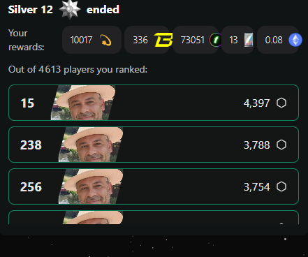 Magicmajis's tweet image. 🔥 Fantasy Top Main Tournament 12 🔥

As someone who's primarily a trader on the platform, it's always a thrill to dive into Fantasy Top and see what I can pull off during the tournaments. This time, I didn't just dip my toes — My decks made some waves!

Stats &amp;amp; Facts 
- ETH: