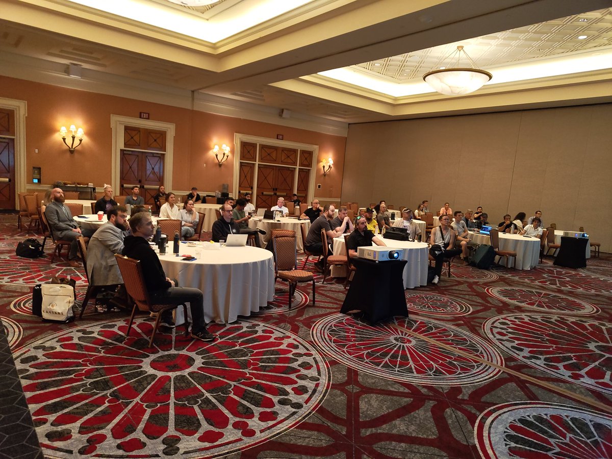 Some days you just never forget!

Today we had our final (for now) DRep workshop with 60+ attending at <a href="/RareEvo/">Rare Evo: A Blockchain Event</a>. I cannot express how proud I am to be working with such a great crew and everyone who attended the workshops.
There is no doubt in my mind that Cardano is in the best