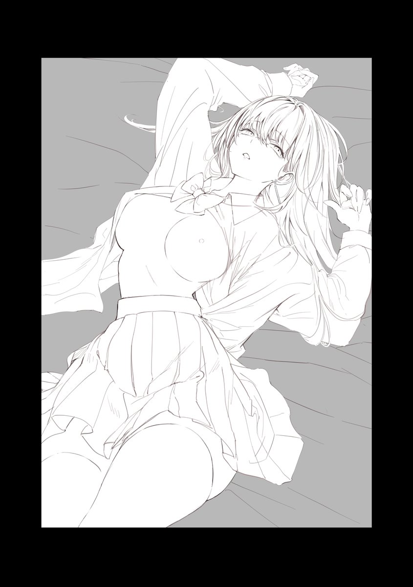 「カースト上位のあの子は…」表紙ラフこんな感じです!

こちらの電子書籍版をFANZA、DLsiteで配信中です!
FANZA⇒https://t.co/ycMhSaCGI8
DLsite⇒https://t.co/eTuVlpQskG 