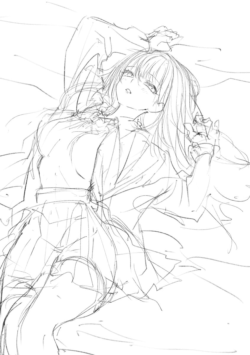 「カースト上位のあの子は…」表紙ラフこんな感じです!

こちらの電子書籍版をFANZA、DLsiteで配信中です!
FANZA⇒https://t.co/ycMhSaCGI8
DLsite⇒https://t.co/eTuVlpQskG 