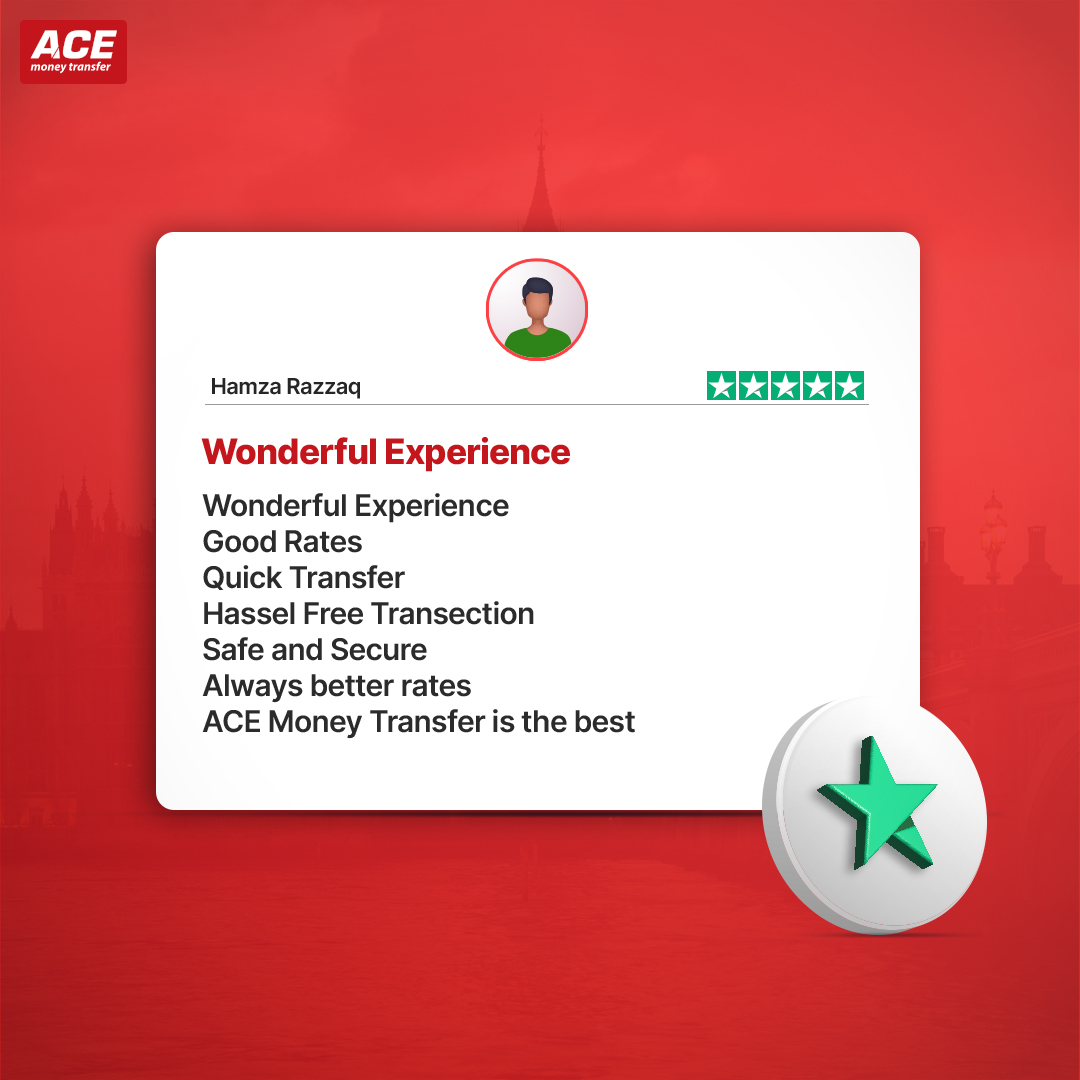 ACEMoneyTransfr's tweet image. Enjoy unbeatable rates, speedy transfers, and hassle-free transactions. Safe, secure, and always better - ACE is where it’s at! 💸🔒

#ACEMoneyTransfer #BestRates #QuickTransfers #SafeAndSecure #HassleFree #MoneyMagic #TransferWithEase #DeliveringYourPromises