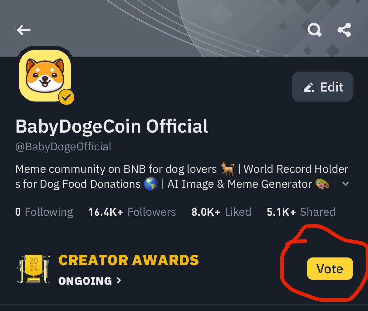 Baby Doge tweet media