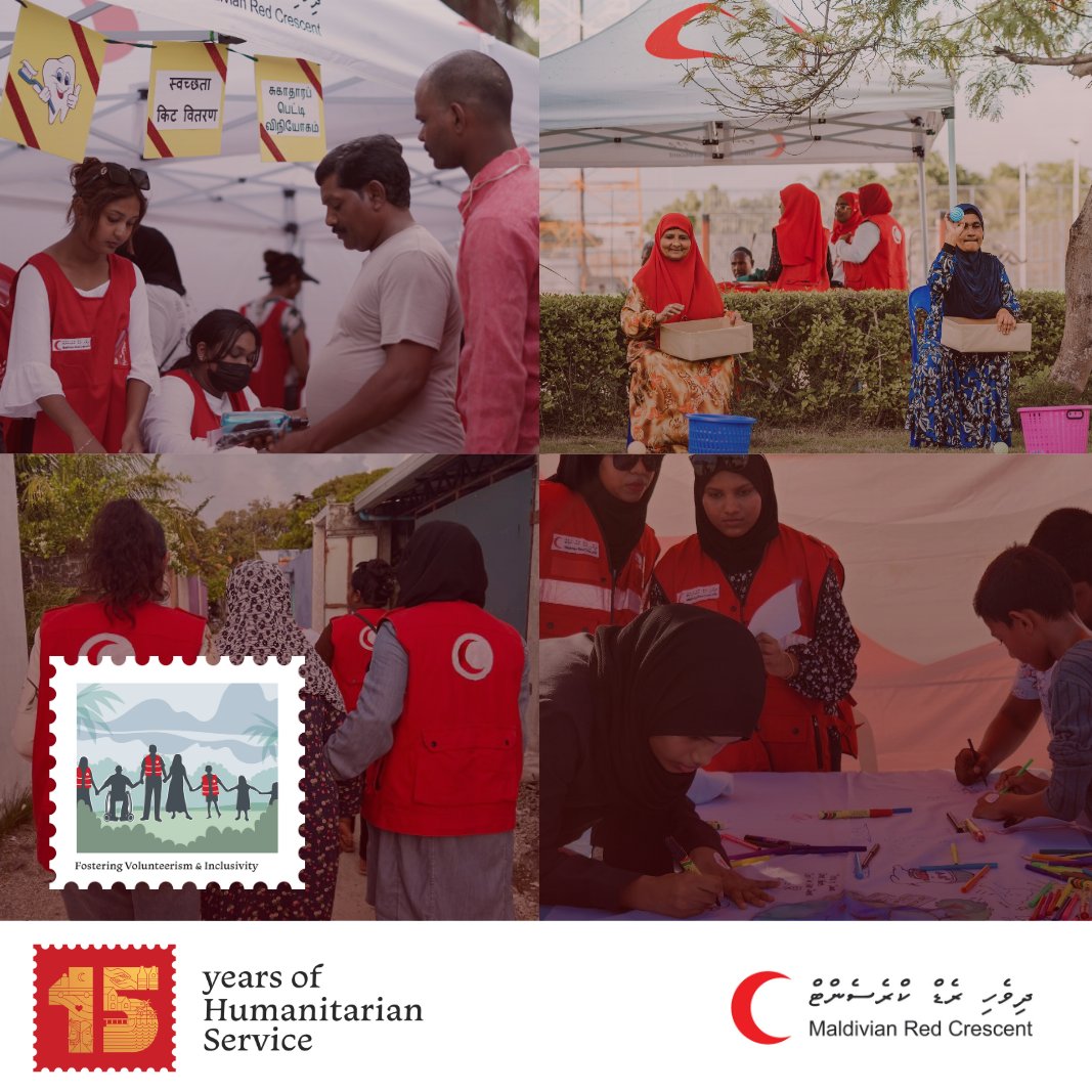 More socially inclusive communities are
more resilient and better able to recover from emergencies and disasters.

Throughout the past 15 years, we've been dedicated to fostering volunteerism and providing opportunities to all, leaving no one behind.

#MRC15
