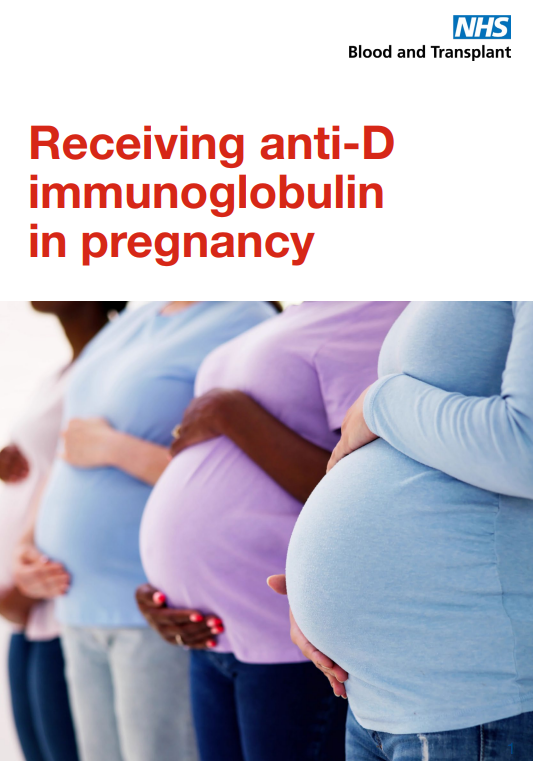 A new patient information leaflet on ‘receiving Anti-D immunoglobulin during pregnancy’ is now available.

hospital.blood.co.uk/patient-servic…