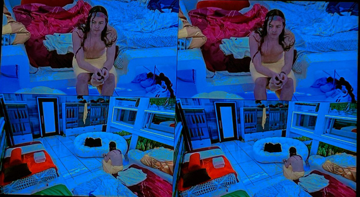 linds__aye's tweet photo. i’m not sorry, this is the funniest thing ever. mans did this to himself and is playing the worst game. strongest power in bb history, his pawn going home, now wall comp flop. #BB26 im obsessed w this season fr. https://t.co/f1LbbSt1dQ