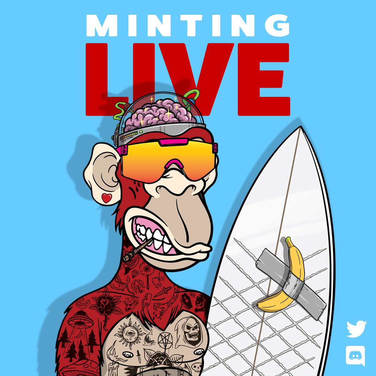 PrimeMatesBC's tweet photo. 🎉 GIVEAWAY ALERT! 🚀 

Win a fresh mint of our Prime Mates Board Club OG NFT! 
To enter:
1️⃣ Like ❤️ and RT 🔁 this post.
2️⃣ Tag 3 friends who love action sports and web3 integration!
3️⃣ Follow @PrimeMatesBC &  @PrimeLegends420 to qualify.

Good luck! Winner announced at 75 RT and Tags. 
#Giveaway #NFTs #PrimeMates