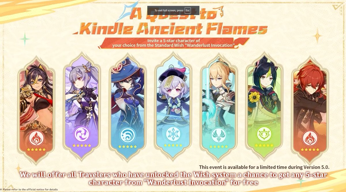 SipSipStefen's tweet photo. FREE FIVE STAR - ITS HAPPENED - ITS HERE - I WAS HERE

WHO ARE YOU GETTING !?!?!
#GENSHINIMPACT https://t.co/LOW8zJy0jT