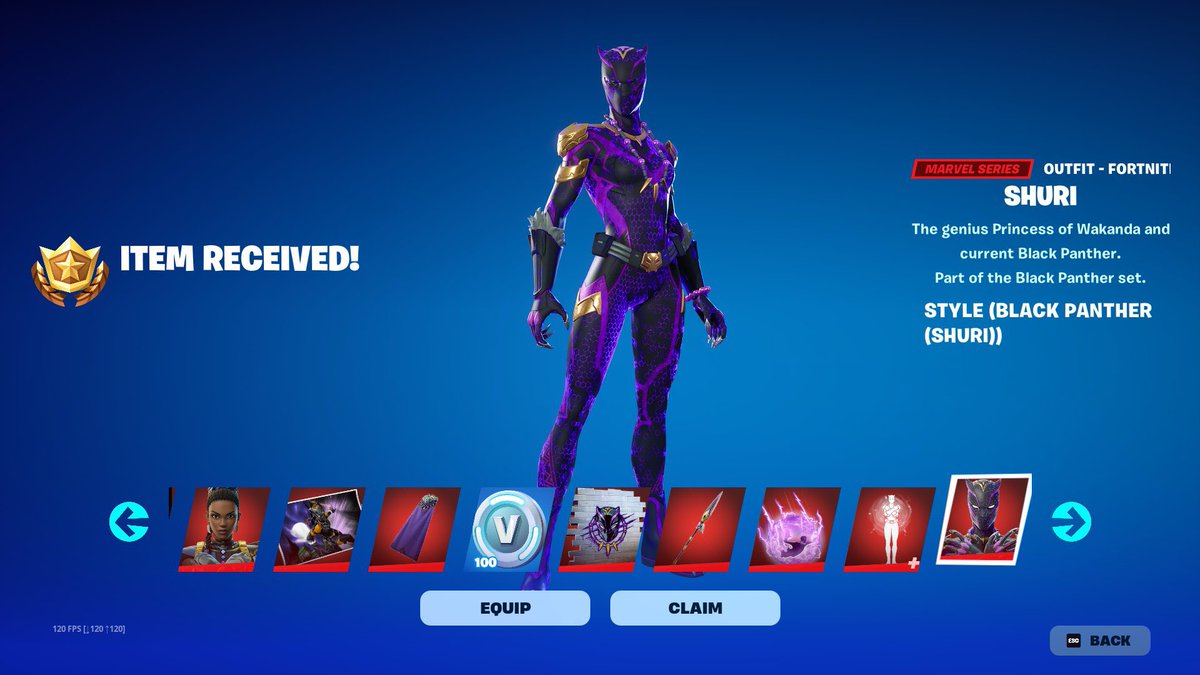 Silverxsx's tweet photo. WHO NEEDS 13.500 VBUCKS TO MAX OUT THEIR BATTLEPASS 👀🔥

LIKE THIS 💜

#Fortnite https://t.co/wNBDNB5Fm5