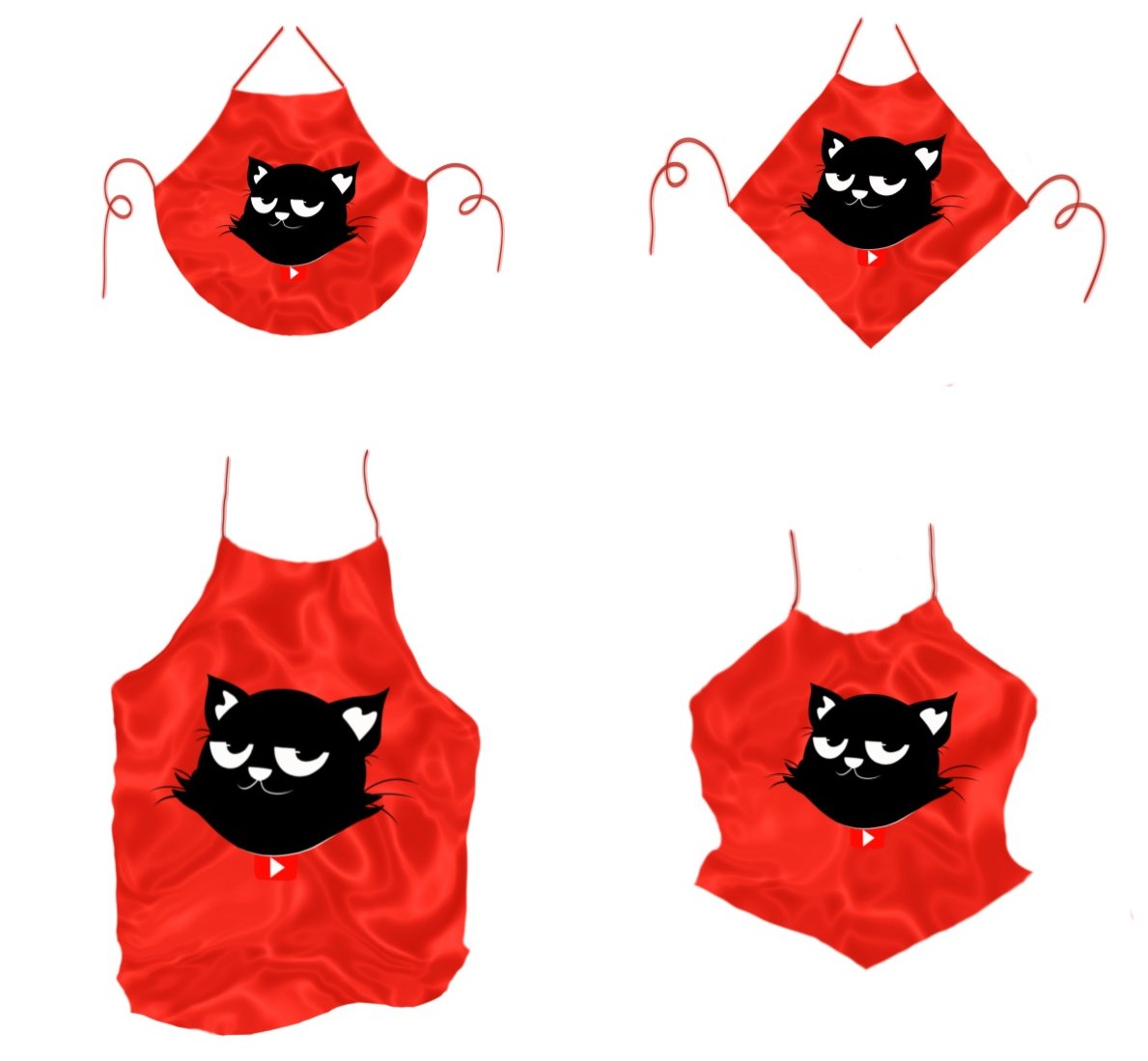 TheYoutubeCat's tweet photo. Which size of pajamas suits you better, L or S? https://t.co/WCaldlRLOl