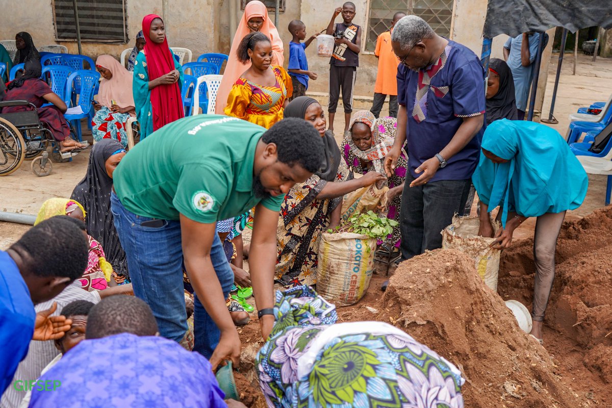gifsep4climate's tweet photo. GIFSEP is proud to introduce our Urban Farming for Persons with Disabilities an initiative that educates, empower, build climate resilience and foster Independence and Self-Reliance #PWDs Contributing to Sustainable Development
#Food4PWDs 
#LeaveNoOneBehind 
#GreenResilience https://t.co/Ve2CxkRObs