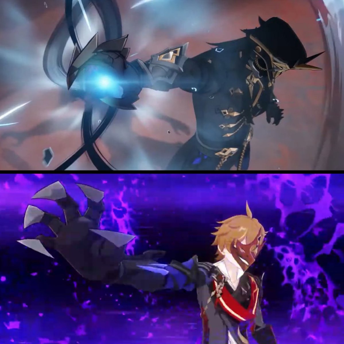 i knew this move looked familiar omg… 

imagine young ajax seeing capitano doing this move and adding it to his FL transformation 😭