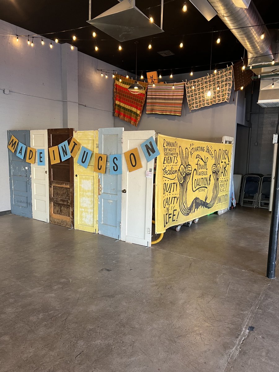 Jeffdango's tweet photo. The #TucsonJS launch was a success! Cool folks, great conversation, and a funky venue with so much space for activities!

I already can't wait till next month's meetup!

(You can subscribe to get notified when the next event is posted here: https://t.co/TgYyNqPUfq) https://t.co/RBvpDbKWHf