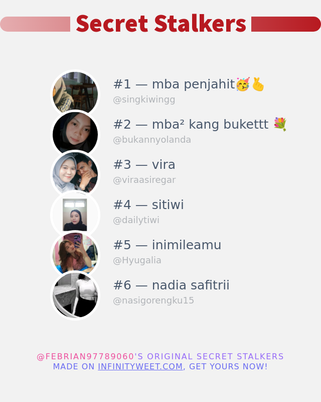 I just discovered who visited my Twitter profile!

⠀➡️ infinityweet.me/secret-stalkers
