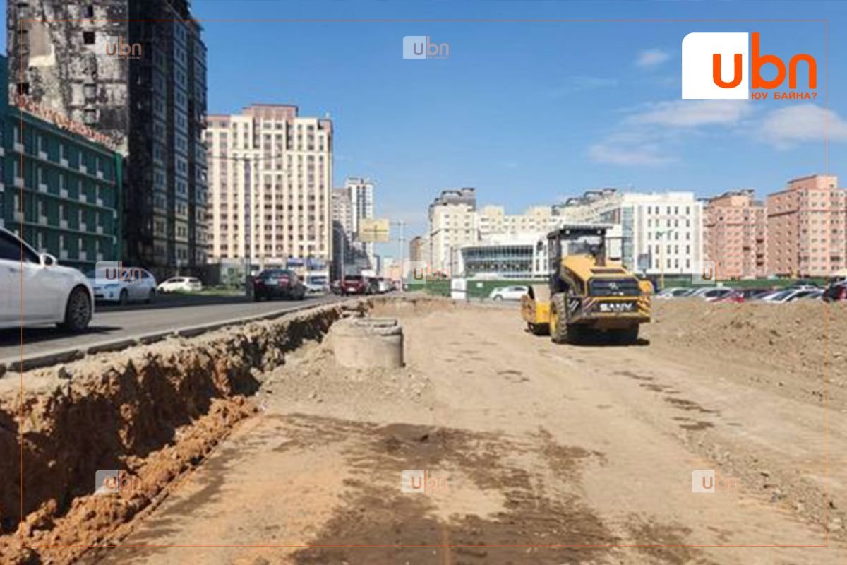 “Дүнжингарав“ худалдааны төвийн урд талын авто замыг түр хааж, шинэчилнэ 
ubn.mn/p/65436