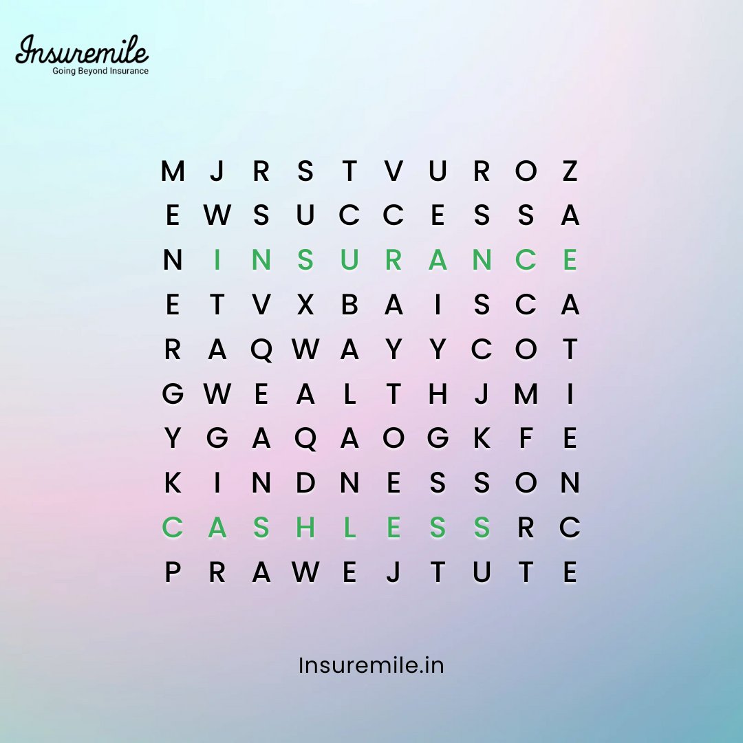 Insure_Mile's tweet image. Can you decode the jargon? Identify the insurance terms hidden!

And, don't forget to get insured at InsureMile for comprehensive coverage!"

#InsuranceJargon #DecodeTheTerms #StayInsured #InsureMile #InsuranceCoverage