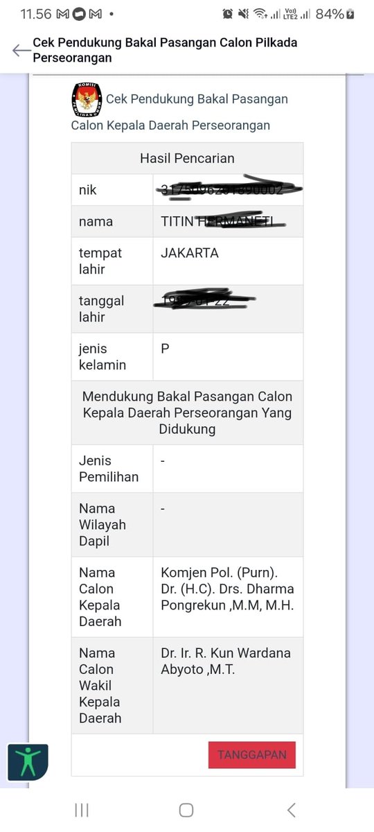 yanoe86's tweet photo. @ayamdreampop @dukcapiljakarta @kpu_dki Kacau, bini gw sm kluarganya jg disapahgunakan...gaterima ini, harus ditangkap siapa yg bocorin dan salahgunakan data!! https://t.co/GKJOJ8zEej