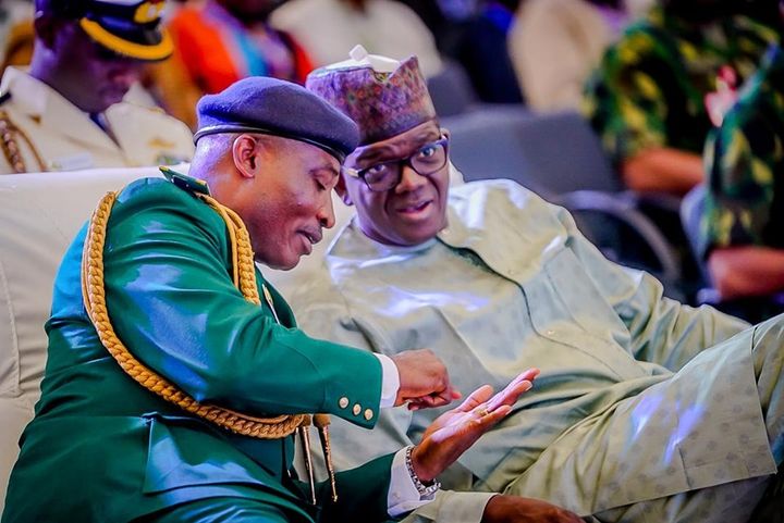 Bellomatawalle1's tweet photo. Yesterday, I had the honor of declaring the 60th Anniversary of DICON and the African Defence Industries Conference closed. This event showcased the resilience, innovation, and collaboration that define our nation’s defense sector.

Over the past few days, I have witnessed incredible achievements—from the groundbreaking innovations of our indigenous companies to the strong support from our international partners. These efforts reflect our shared commitment to building a stronger, more self-reliant Nigeria.

I want to thank Almighty Allah for the success of this event and extend my deepest gratitude to the President and Commander-in-Chief of the Armed Forces of Nigeria, His Excellency President Bola Ahmed Tinubu GCFR, for his unwavering support of the Armed Forces and DICON, which underscores his dedication to our nation’s security.

To our local defense companies, your dedication to excellence has set a new standard. To our international partners, I am confident that the collaborations formed during this conference will greatly enhance our defense capabilities.

A special appreciation goes to the Director-General of DICON, Major General AE Edet, and the entire management and staff of DICON. Your hard work has made our nation proud.

As we move forward, I am filled with renewed hope and determination. Together, we will continue to build a resilient and self-reliant Nigeria.
#StrongerTogether 🇳🇬