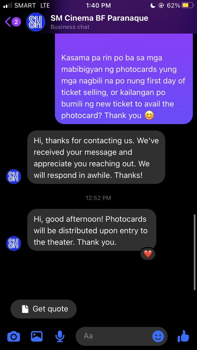 chiniyaUhh's tweet photo. @SM_Cinema ito na ang sagot!!❤️❤️ https://t.co/5L0T0bYfdE