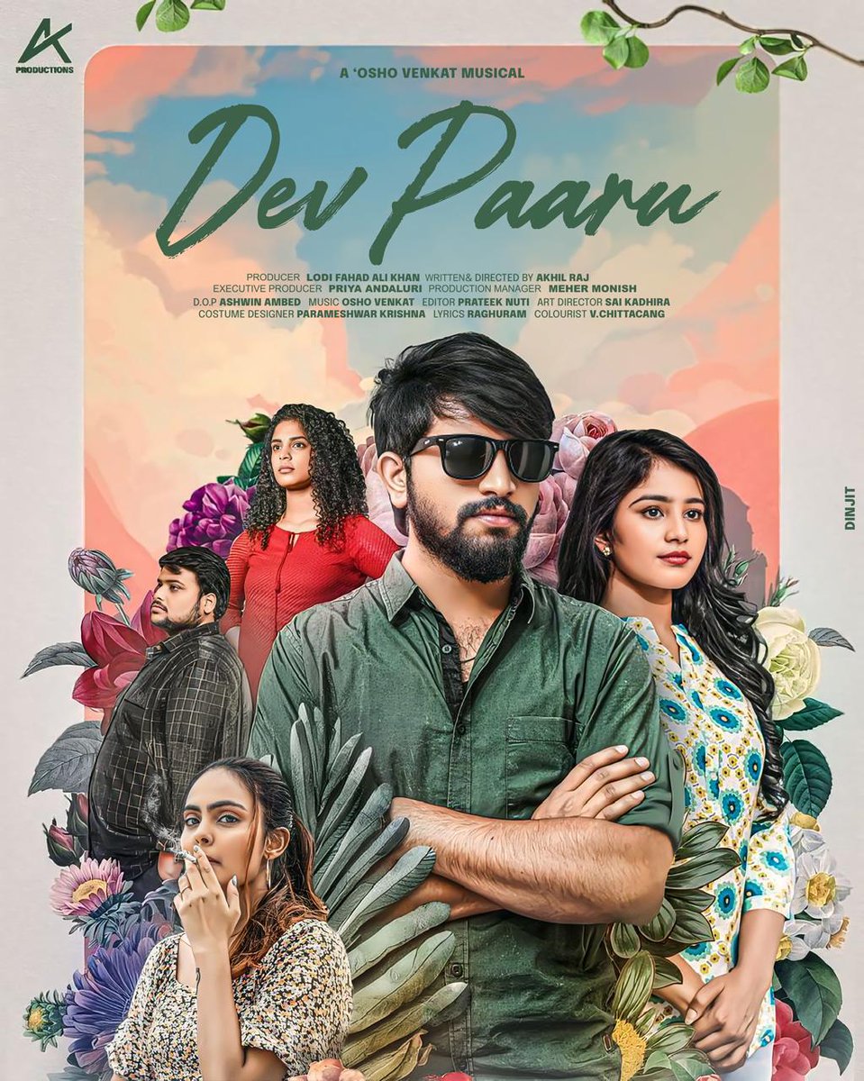 cinemarangam123's tweet photo. Presenting the Vibrant first look poster of #DevPaaru launched by  😍

Gear Up for an enchanting love story❤️

Dev as-@Minhazrumi999
Paaru as-@yashnamuthuri 
@dheeraj_Bandi7 @Andaluripriya @AKHILRaj0625 @sairam1116 #manasachava #tanujamadhurapantula
#Lodifahadalikhan #zomatoindia https://t.co/RubD4LgZ0U
