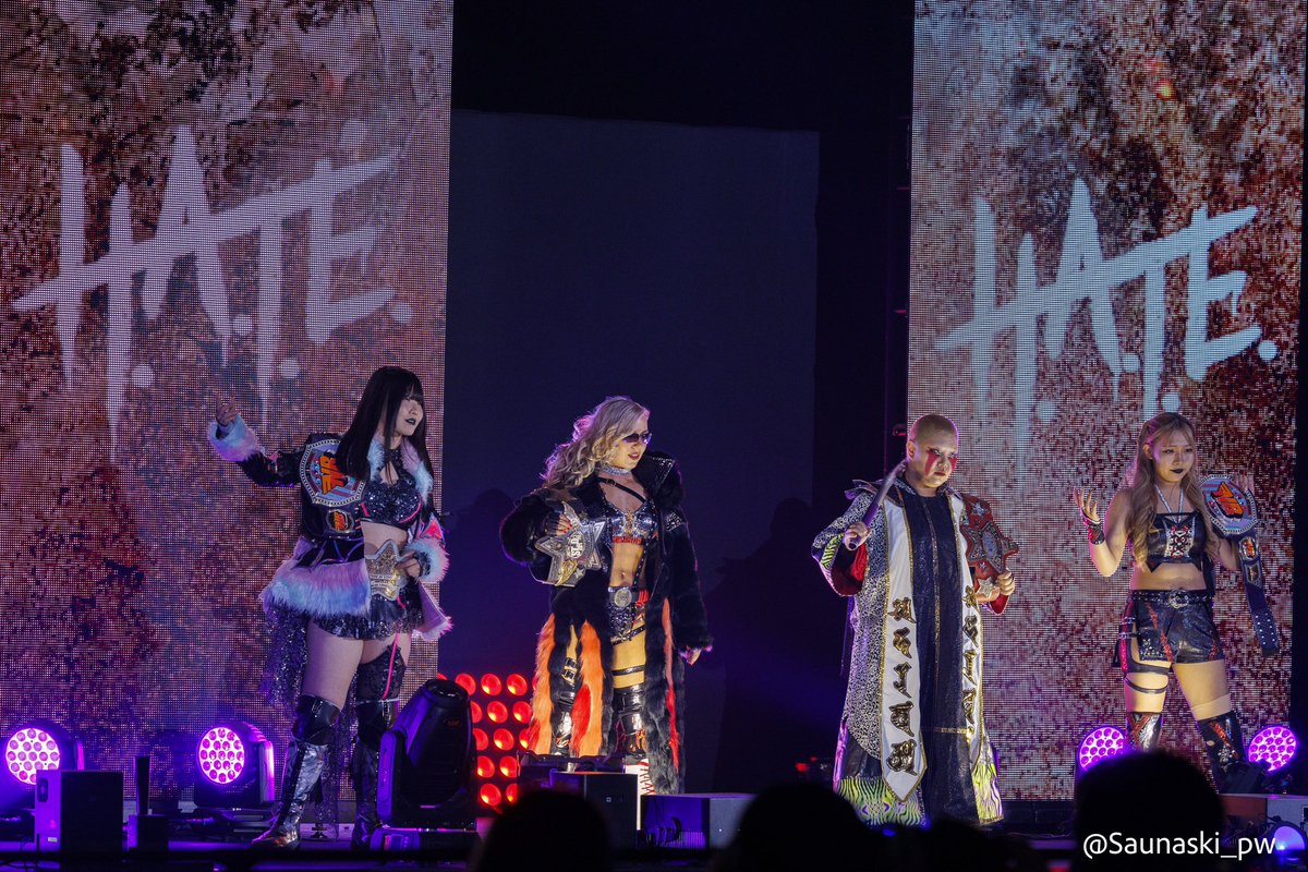 saunaski_pw's tweet photo. H.A.T.E
2024.8.10
STARDOM
横浜武道館
#プロレス #𝖯𝗋𝗈𝖶𝗋𝖾𝗌𝗍𝗅𝗂𝗇𝗀
#女子プロレス
#プロレスラー #𝖯𝗋𝗈𝖶𝗋𝖾𝗌𝗍𝗅𝖾𝗋
#STARDOM #スターダム
#HATE
#刀羅ナツコ
#テクラ
#吏南
#稲葉あずさ
#JustTapOut #JTO https://t.co/ew5RYM1EVf
