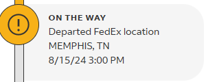 ignForums's tweet image. surely they&apos;ll bring my package from Memphis Tennessee, to Vancouver, to my house in the 67 minutes left in the day