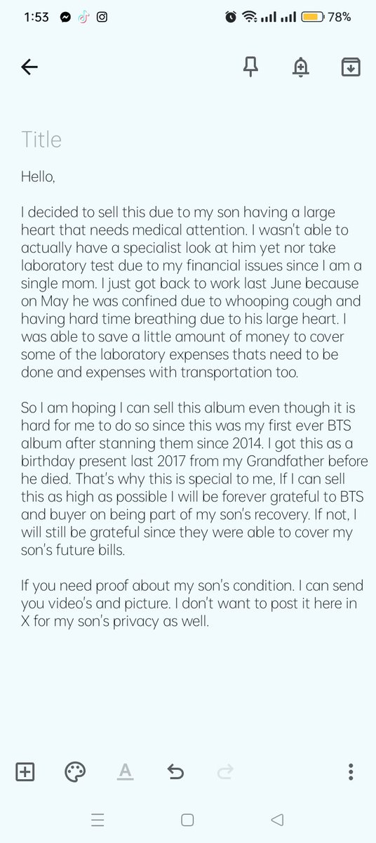 hoshminwon's tweet photo. This is my reason to sell this album. Hope you can be kind to this single mom and please don't judge me huhu ☹️

I can send proof of videos and pictures. https://t.co/gggpchPEhw