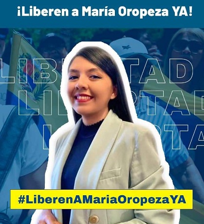 CarluchoOJEDA's tweet photo. Unanse a la campaña por la liberación de nuestra paisana la Dra Maria Oropeza. Dama que se ha esforzado por velar que en nuestra patria, se respeten los principios constitucionales. La Corte Interamericana de Derechos Humanos, le otorgo medidas cautelares. #LiberenAMariaOropezaYa https://t.co/jzjRP4jiZi