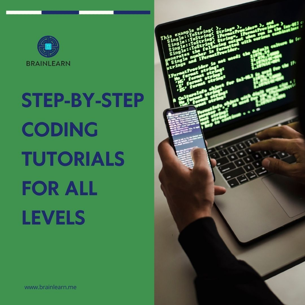 brainlearn_it's tweet image. 📖 From beginner to advanced, our step-by-step coding tutorials cater to all levels.
Start learning today! 💻
#CodingTutorials #LearnToCode #AllLevels #TechEducation