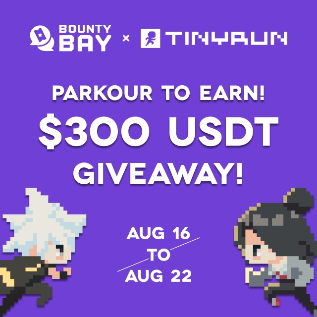 MagicodAI's tweet image. Partnership Announcement😍
 
BountyBay x TinyRun
 
TinyRun is the first AI parkour game on TON powered by Magicod. Craft your AI runner, engage for fun and parkour to earn. The TinyRun team has partnered with BountyBay to make the parkour world accessible to more users. 🏃…