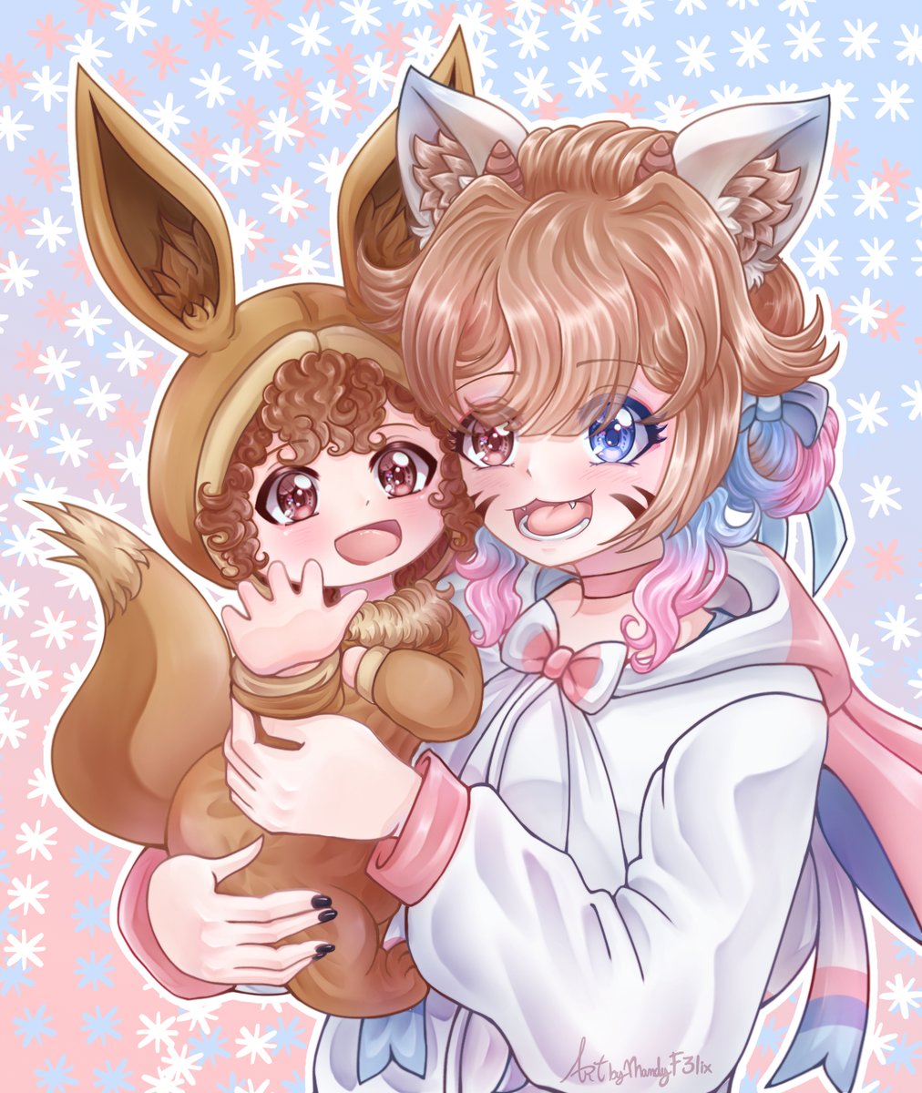 MandyFelixArt's tweet photo. ✨An IRL breakdown （*＾-＾*）Qinni Baby and Mandy ✨

#kigurumi #F3lixArt #vartist #illustration #animeartstyle #clipstudiopaint https://t.co/z7HxLSJ0H0