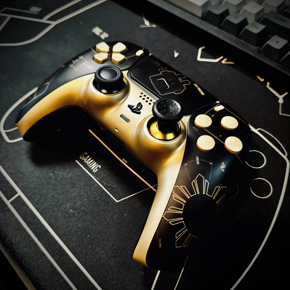 I got my own controller!! 🎮

BikeyMrown x <a href="/Gameneticshq/">Gamenetics</a> PS5 Controller OUT NOW! 👇👇👇

Use code "LVIBIKEY" at checkout for 10% off. In addition, for every controller purchased, 10% will be donated to <a href="/Charity_Gaming/">Charity Gaming 💙</a> to kick off our 24 Hour Charity Stream only ONE WEEK AWAY!