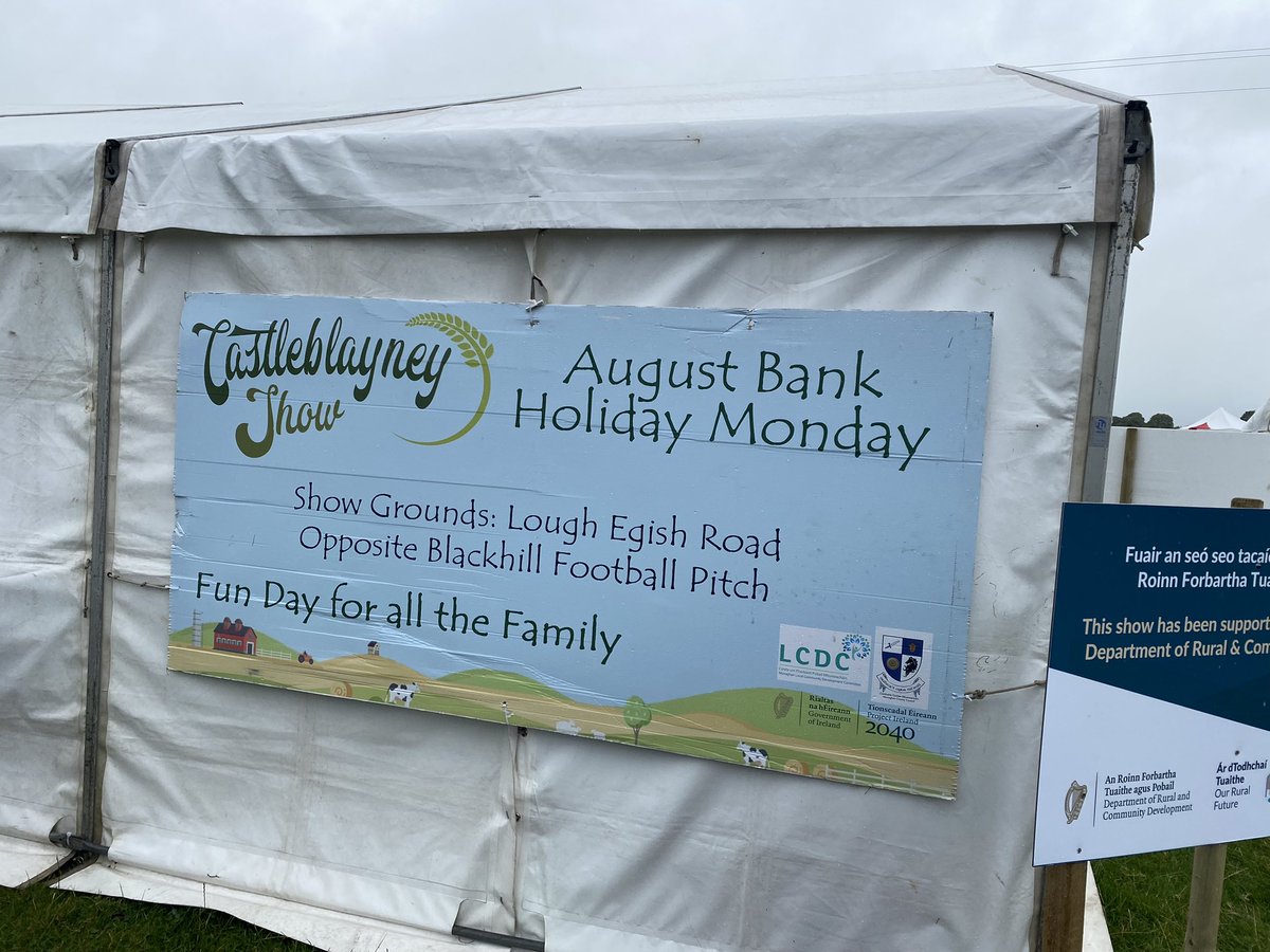 BettysCream1's tweet photo. A great day at Castleblaney Agricultural Show. Thanks for visiting. #icecream #farming #castleblaney https://t.co/KC7QYbX02R
