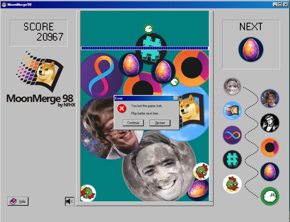 Windoge98exe's tweet photo. There's nothing like chilling, listening to some music, and playing some #Moonmerge98 on my Internet Computer with the @windoge_98 OS!

https://t.co/XfijJAsJoe

#EXE #Gaming #OperatingSystem #Onchain #Games #ICP https://t.co/14veJAWR5V