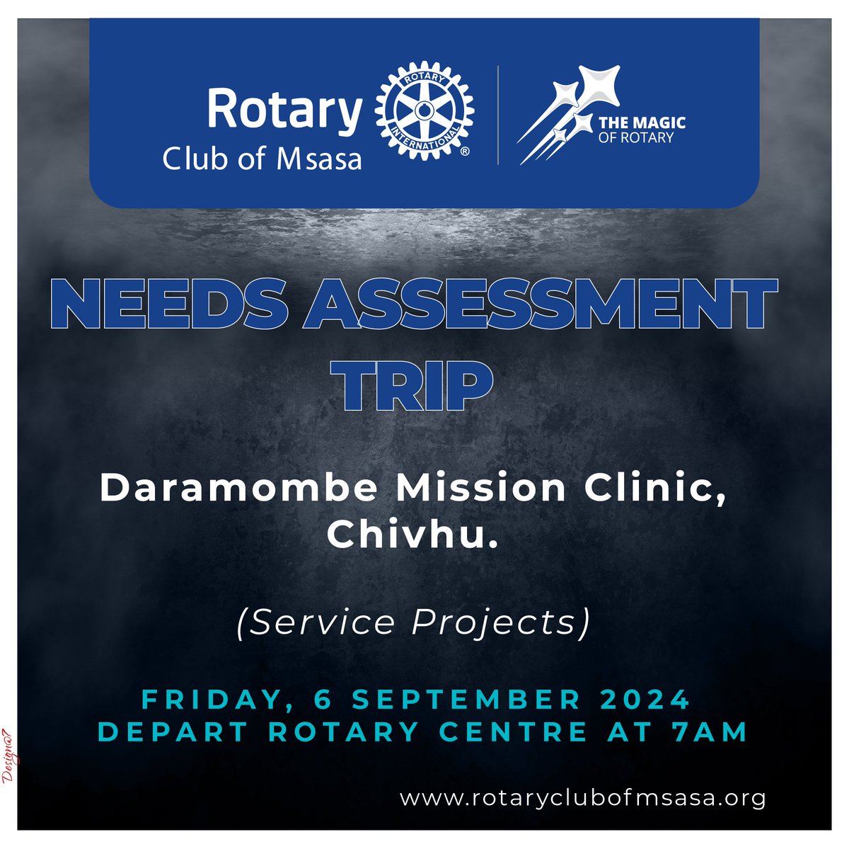 RCMsasaOfficial's tweet photo. The Club will be traveling to Daramombe Mission for a needs assessment. Our mission is to increase the number of projects we handle as a Club and please let's always be ready to support service projects.Β Together, we can make a significant impact.
#PeopleOfAction
#MightyMsasa https://t.co/xh7Op8omdC